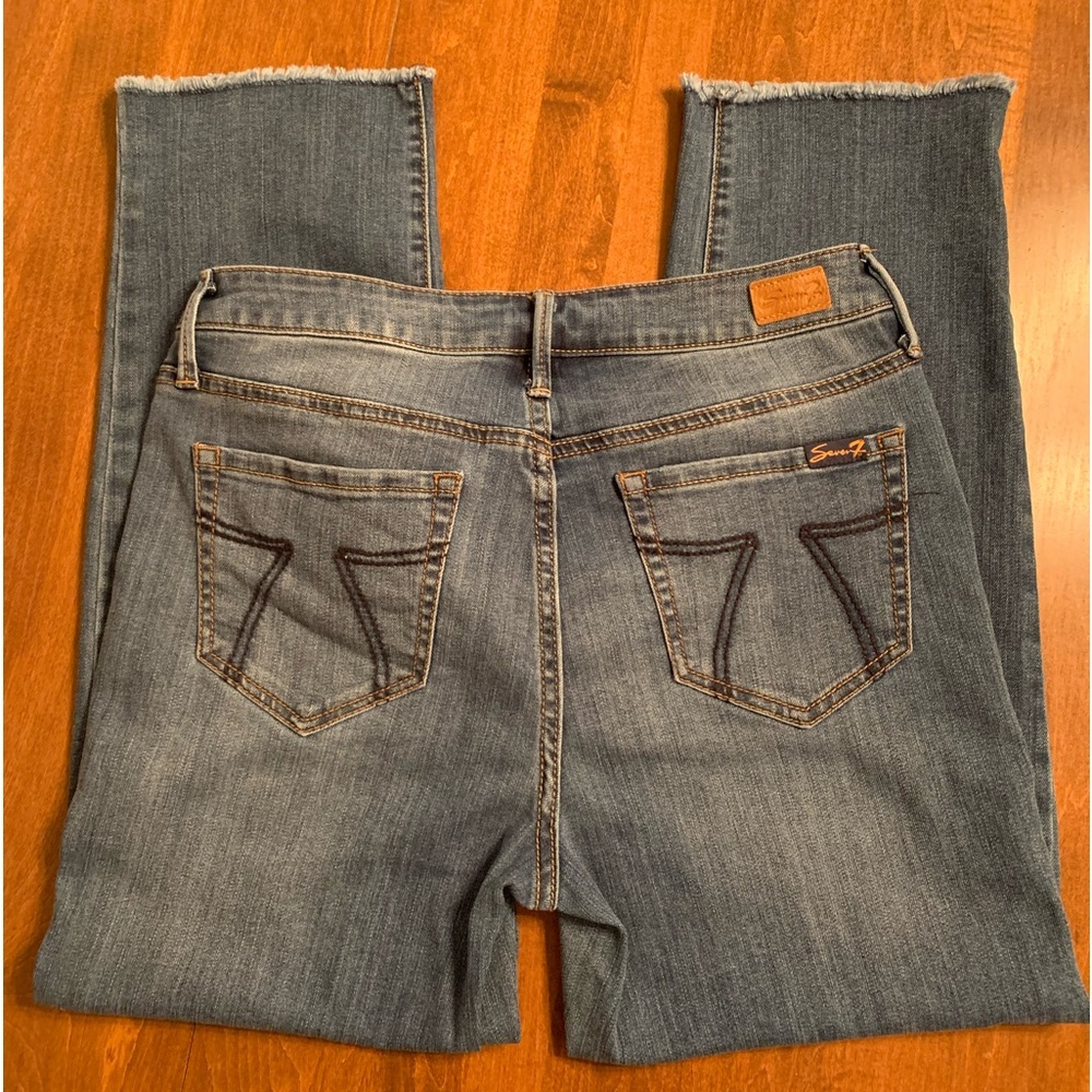 Seven 7 Tower Straight Crop Jeans